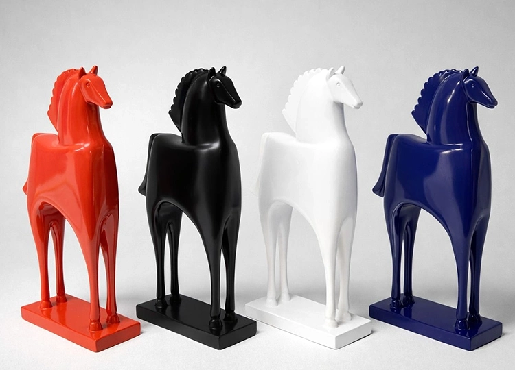 Özel Tasarım Polyester At Figürü Alk4554 - Lisinya