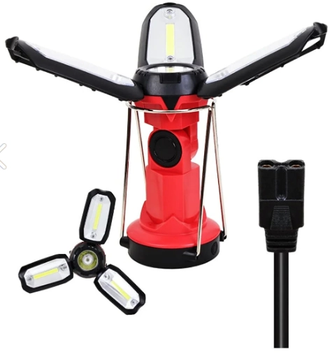 P-8801 Şarjlı Katlanabilir 3xcob Led+ 3w Led Çok Fonksiyonlu Kamp Feneri - Lisinya P-8801 Şarjlı Katlanabilir 3xcob Led+ 3w Led Çok Fonksiyonlu Kamp Feneri - Lisinya