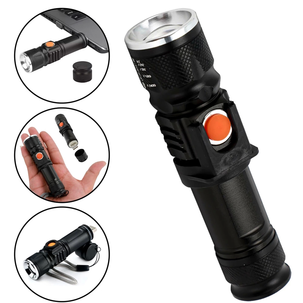 P50 Led Şarjlı Mıknatıslı Usb El Feneri  Wt-622 - Lisinya