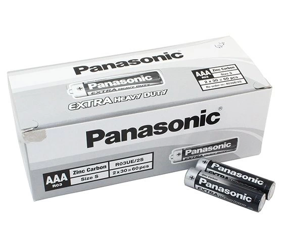 Panasonic Manganez İnce Kalem Aaa Pil 60'lı Paket - Lisinya