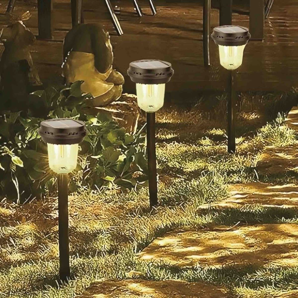 Panther Pt-b117 Solar Led Bahçe Lambası - Lisinya