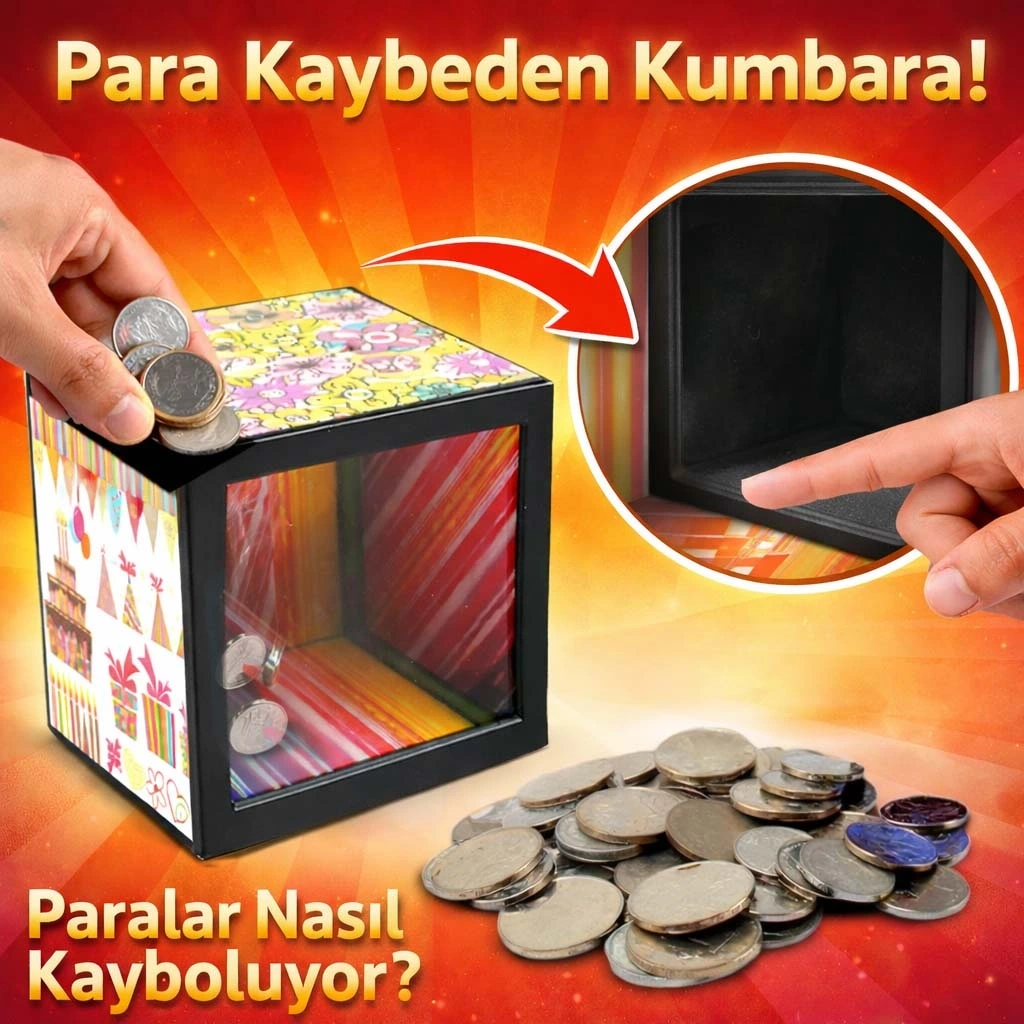 Para Kaybeden Sihirli Kumbara – Şaşırtan Tasarım Kutu - Lisinya