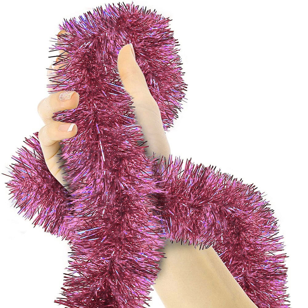 Parti İçin Sim Süs 2 Metre Uzunluk 8 Cm Genişlik Pembe Renk İthal - Lisinya Parti İçin Sim Süs 2 Metre Uzunluk 8 Cm Genişlik Pembe Renk İthal - Lisinya