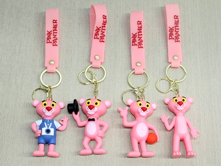 Pembe Panter Silikon Anahtarlık Alk4271 - Lisinya Pembe Panter Silikon Anahtarlık Alk4271 - Lisinya