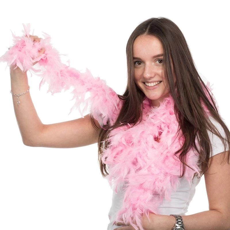 Pembe Renk Kabarık Kalın Otriş Boa Tüy 6 Cm Genişlik 180-200 Cm Uzunluk - Lisinya Pembe Renk Kabarık Kalın Otriş Boa Tüy 6 Cm Genişlik 180-200 Cm Uzunluk - Lisinya