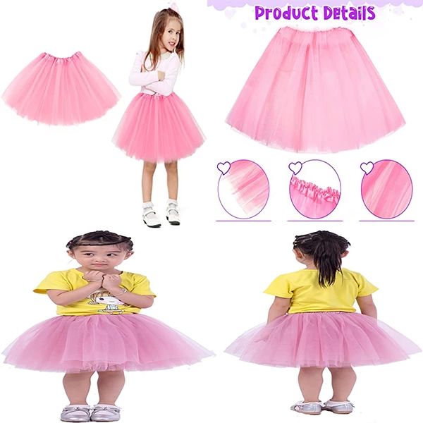 Pembe Renk Tütü Etek Bale Eteği Gösteri Eteği Çocuk Bebek Boy - Lisinya Pembe Renk Tütü Etek Bale Eteği Gösteri Eteği Çocuk Bebek Boy - Lisinya