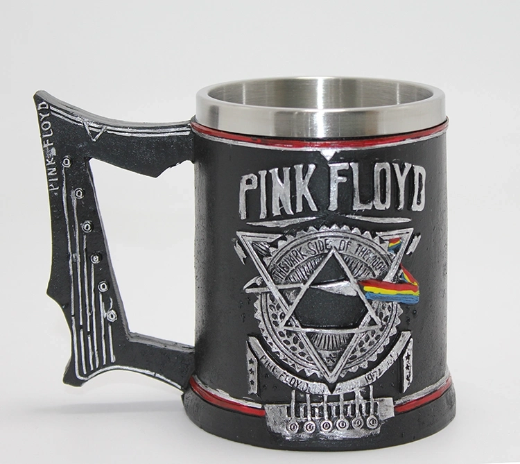 Pink Floyd Dark Side Of The Moon 3d Kabartmalı Çelik Kupa Bardak Alk1088 - Lisinya