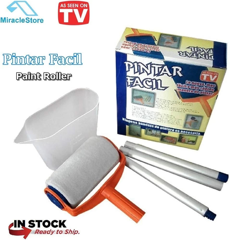 Pintar Facil Pratik Damlatmayan Boya Rulosu Ve Fırçası - Lisinya Pintar Facil Pratik Damlatmayan Boya Rulosu Ve Fırçası - Lisinya