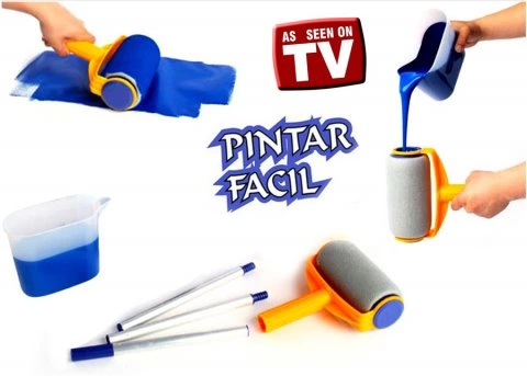 Pintar Facil Pratik Damlatmayan Boya Rulosu Ve Fırçası - Lisinya Pintar Facil Pratik Damlatmayan Boya Rulosu Ve Fırçası - Lisinya