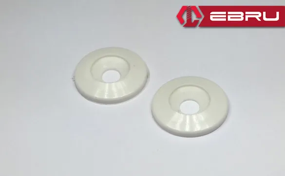 Plastik Vida Pulu 15mm, Delik: 5 Mm - 1000 Adet - Lisinya