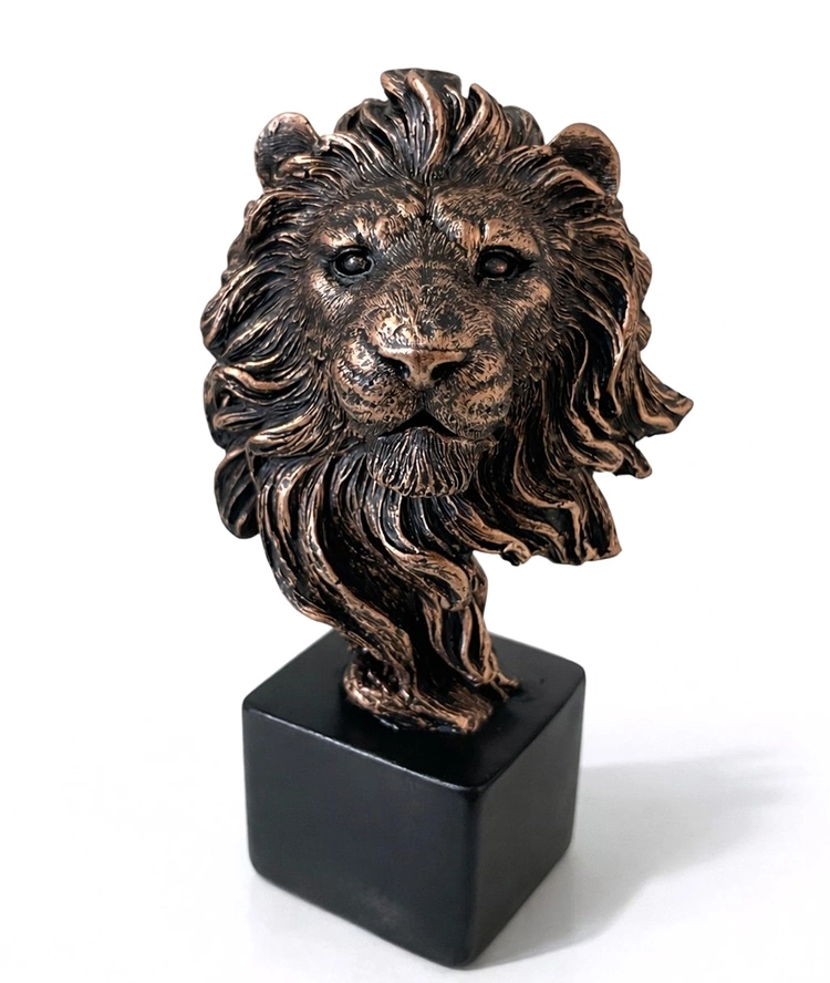 Polyester Aslan Büstü Alk4484 - Lisinya