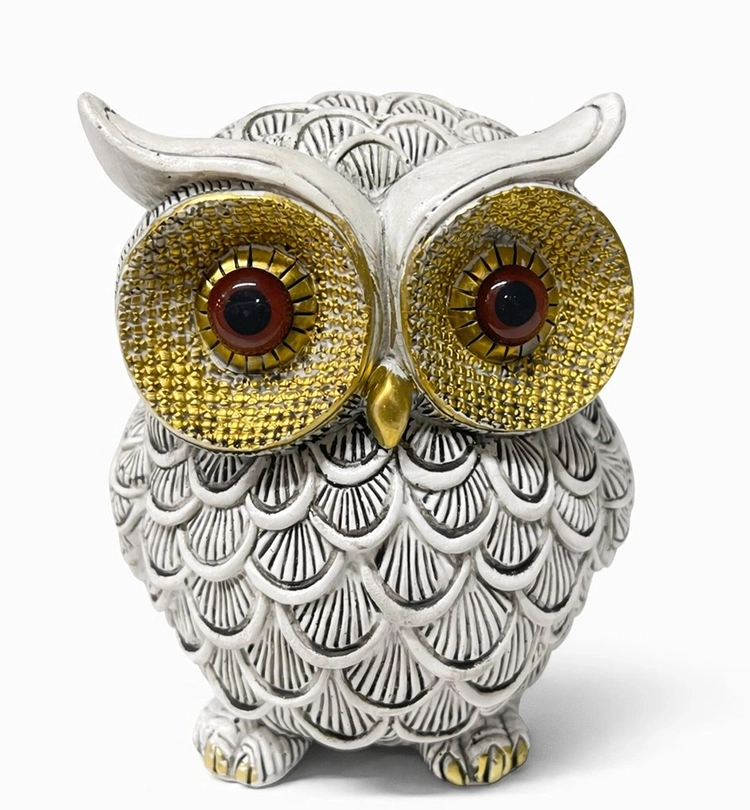 Polyester Baykuş Figürü Aalk4356 - Lisinya