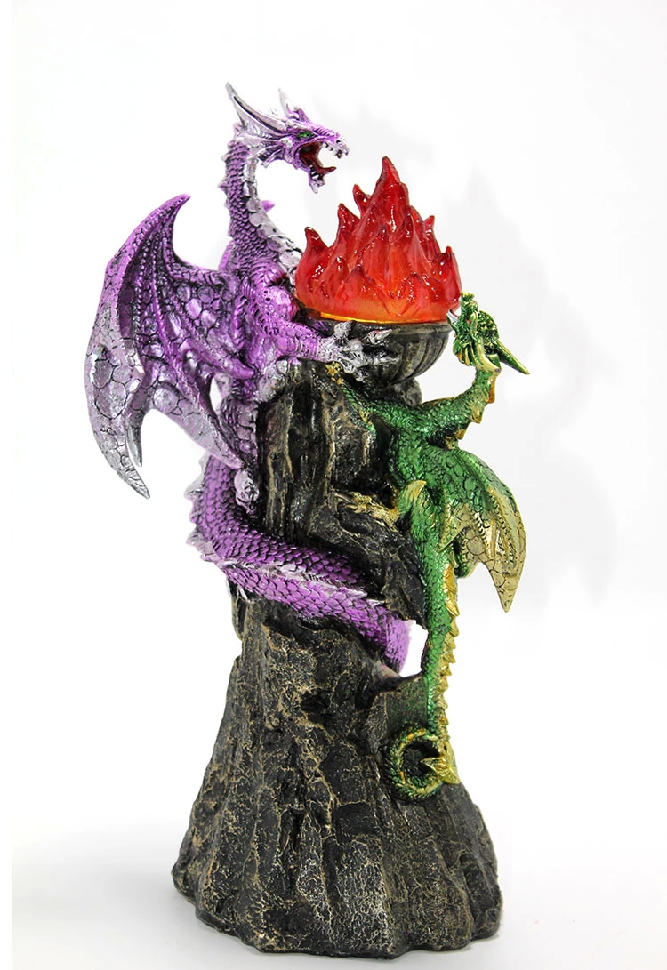 Polyester Ledli Dragon Figürü Alk2335 - Lisinya