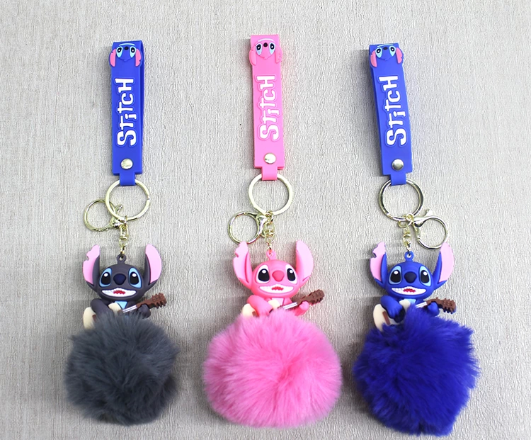Ponponlu Stitch Anahtarlık Alk4245 - Lisinya