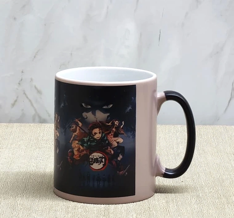 Porselen Renk Değiştiren Demon Slayer Kupa Bardak Aalk380 - Lisinya