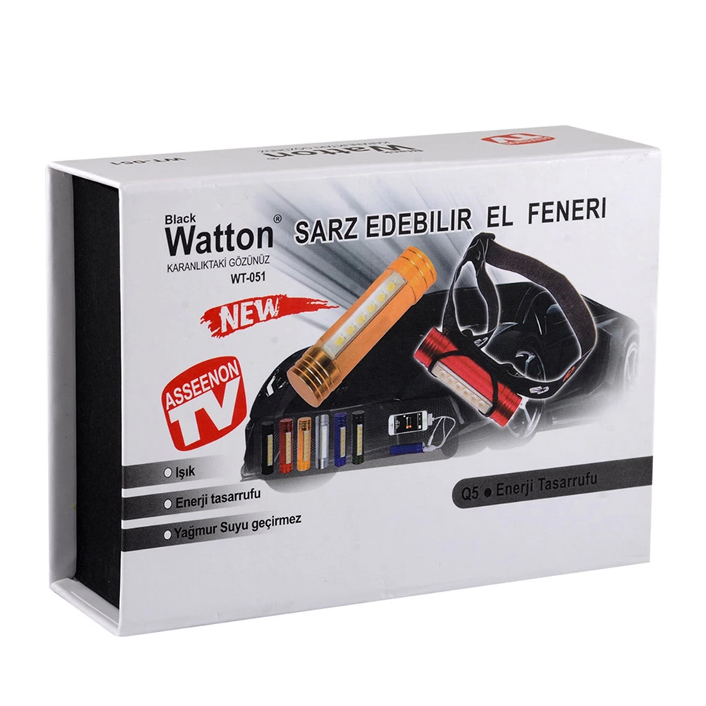 Powerbank Kafa Feneri Wt-051 - Lisinya Powerbank Kafa Feneri Wt-051 - Lisinya