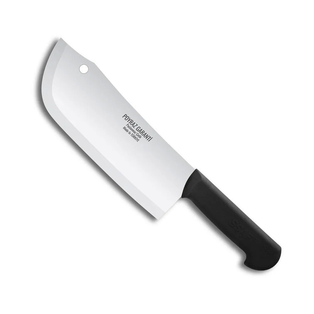 Poyraz Bursa Kurban, Kasap Oval Satır No:4, 26 Cm - Plastik Sap - Lisinya