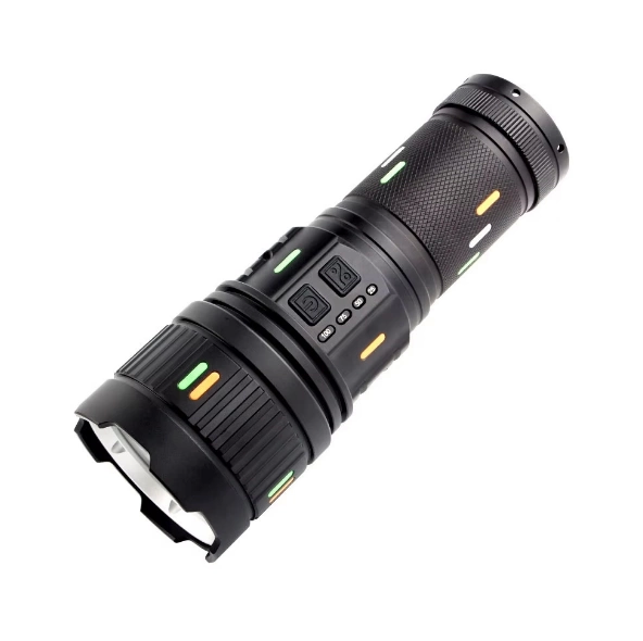 Pro F-3001 Alüminyum Tg Led Güç Göstergeli Type-c Şarjlı El Feneri 100 W - Lisinya Pro F-3001 Alüminyum Tg Led Güç Göstergeli Type-c Şarjlı El Feneri 100 W - Lisinya