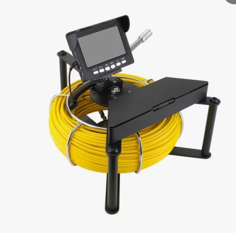 Profosyonel Ekranlı Kameralı 30 Metre Fiber Kablo Yılan Endoskop Kameralı Hafıza Kart Girişli Kuyu, Sondaj, Kanalizyasyon Kamerası 8 Mm 4.3 Inc - Lisinya