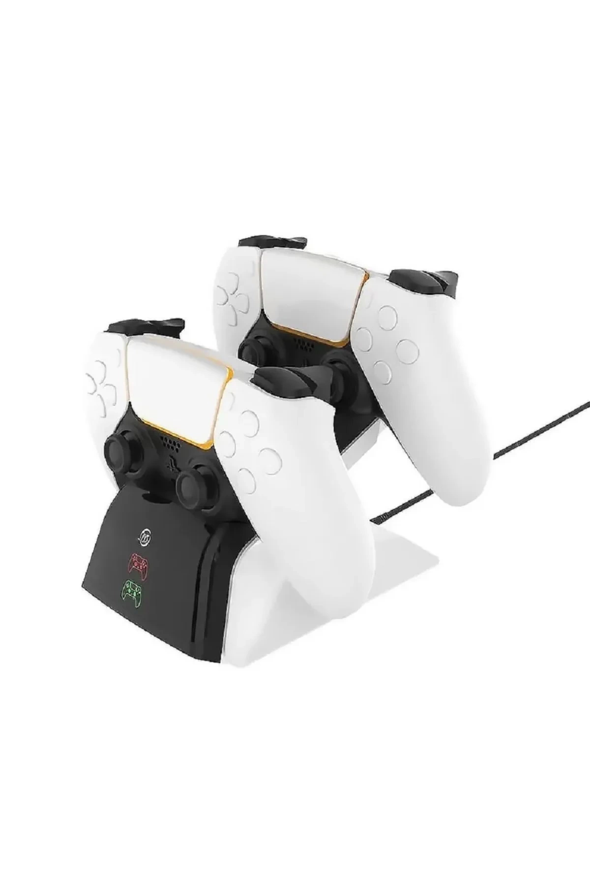 Ps5 Dualsense /ps5 Slim/ps5 Pro Gamepad Hızlı Şarj İstasyonu Çift Kol Şarj Ünitesi - Lisinya