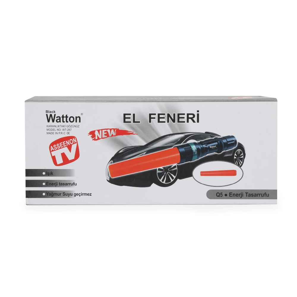 Q5 Led Güçlü Pilli El Feneri  Wt-267 - Lisinya