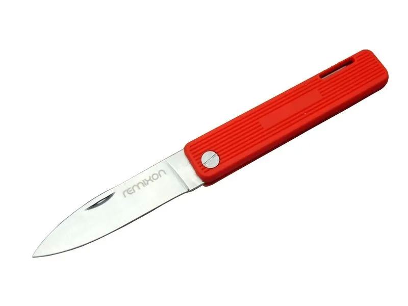 Remixon K200red Kamp / Bahçe Çakı Kırmızı 18 Cm - Manuel, Plastik Sap - Lisinya Remixon K200red Kamp / Bahçe Çakı Kırmızı 18 Cm - Manuel, Plastik Sap - Lisinya
