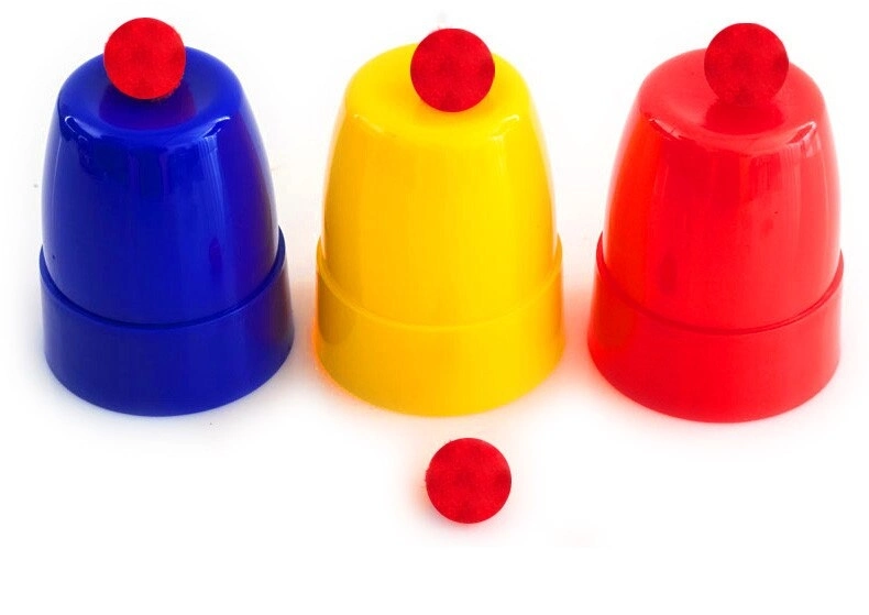 Renkli Kupalar Ve Toplar Sihirbazlık Seti - Başlangıç Seviyesi Sihir Malzemesi - Lisinya