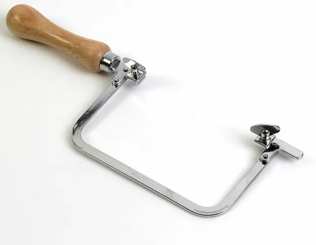 Sabit Kıl Testere Kolu - Ahşap Sap 13,5cm - Lisinya