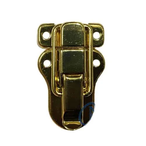 Sandık, Kutu Klipsi, Ön Kilidi - 48x30mm, Altın, 100 Adet - Lisinya Sandık, Kutu Klipsi, Ön Kilidi - 48x30mm, Altın, 100 Adet - Lisinya