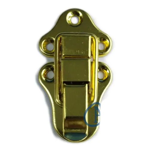 Sandık, Kutu Klipsi, Ön Kilidi - 72x40mm, Altın, 100 Adet - Lisinya Sandık, Kutu Klipsi, Ön Kilidi - 72x40mm, Altın, 100 Adet - Lisinya