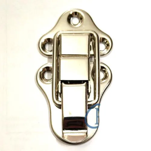 Sandık, Kutu Klipsi, Ön Kilidi - 72x40mm, Nikel, 100 Adet - Lisinya Sandık, Kutu Klipsi, Ön Kilidi - 72x40mm, Nikel, 100 Adet - Lisinya