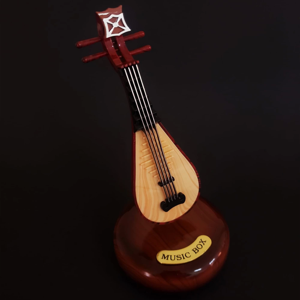 Saz Tasarımlı Dekoratif Müzik Kutusu - Lisinya Saz Tasarımlı Dekoratif Müzik Kutusu - Lisinya