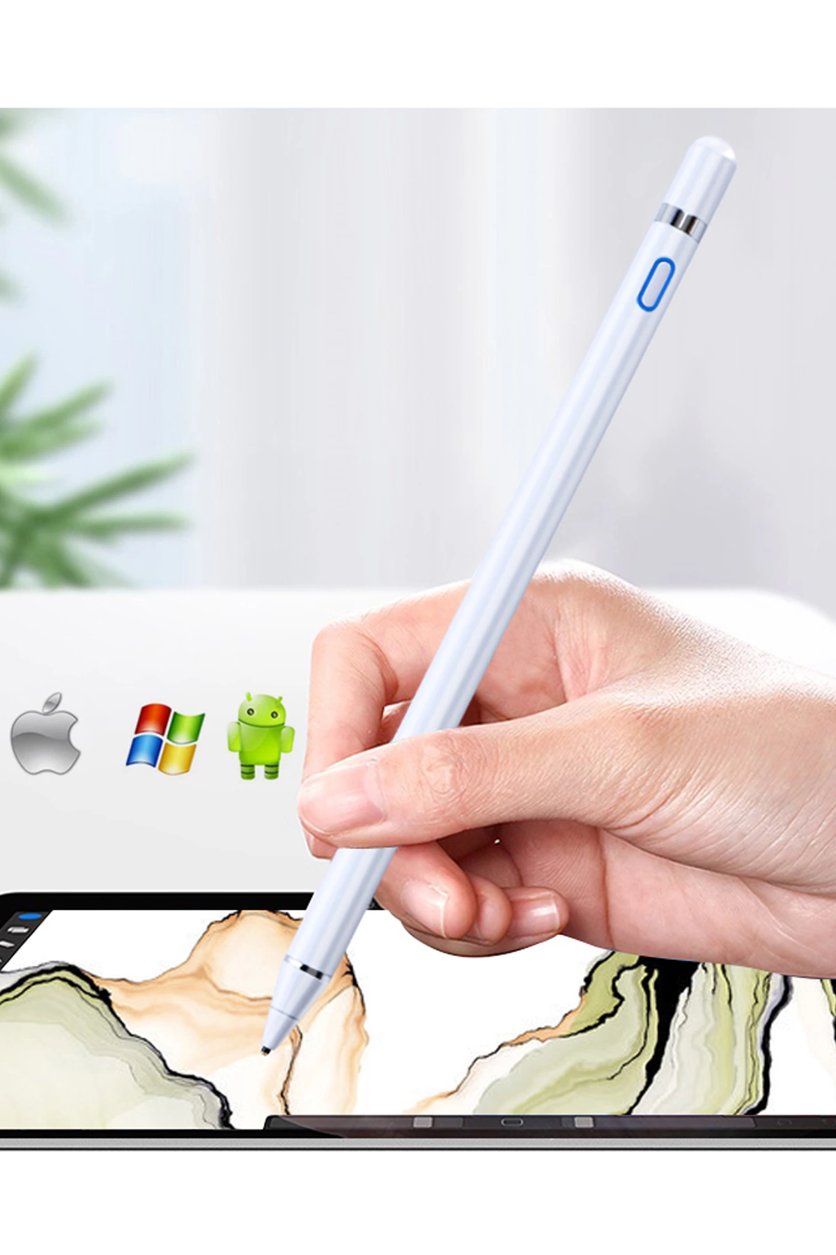 Sensitivity Stylus Dokunmatik Kalem Çizim Ve Tasarım Tablet Kalemi Tüm Cihazlara Uyumlu 1.45mm Uç - Lisinya Sensitivity Stylus Dokunmatik Kalem Çizim Ve Tasarım Tablet Kalemi Tüm Cihazlara Uyumlu 1.45mm Uç - Lisinya