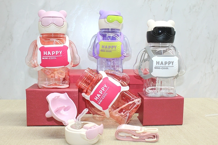 Sevimli 3d Desenli Su Matarası Bpa İçermez  Alk3141 - Lisinya