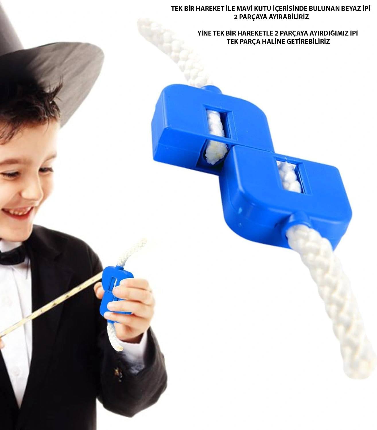 Sihirli İp Kutusu - İp Kesme Ve Birleştirme İllüzyon Gösterisi - Lisinya