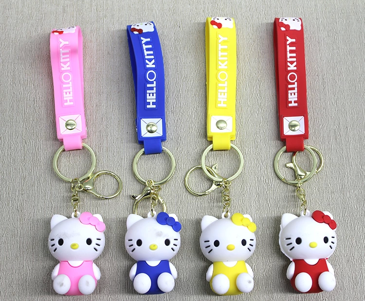 Silikon Hello Kitty Anahtarlık Alk4248 - Lisinya
