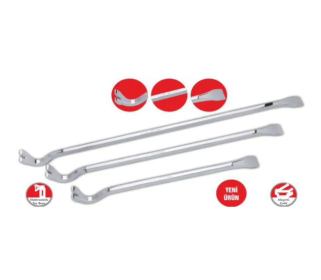 Sk060 Polisajlı Sökü Demiri 60cm, 1200 Gr - Lisinya