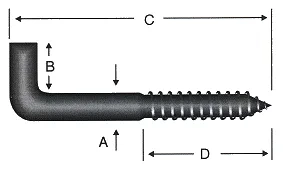 Şofben Çivisi No 1 / 5.8x50 - 100 Adet - Lisinya