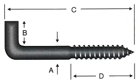 Şofben Çivisi No 2 / 5.8x60 - 100 Adet - Lisinya
