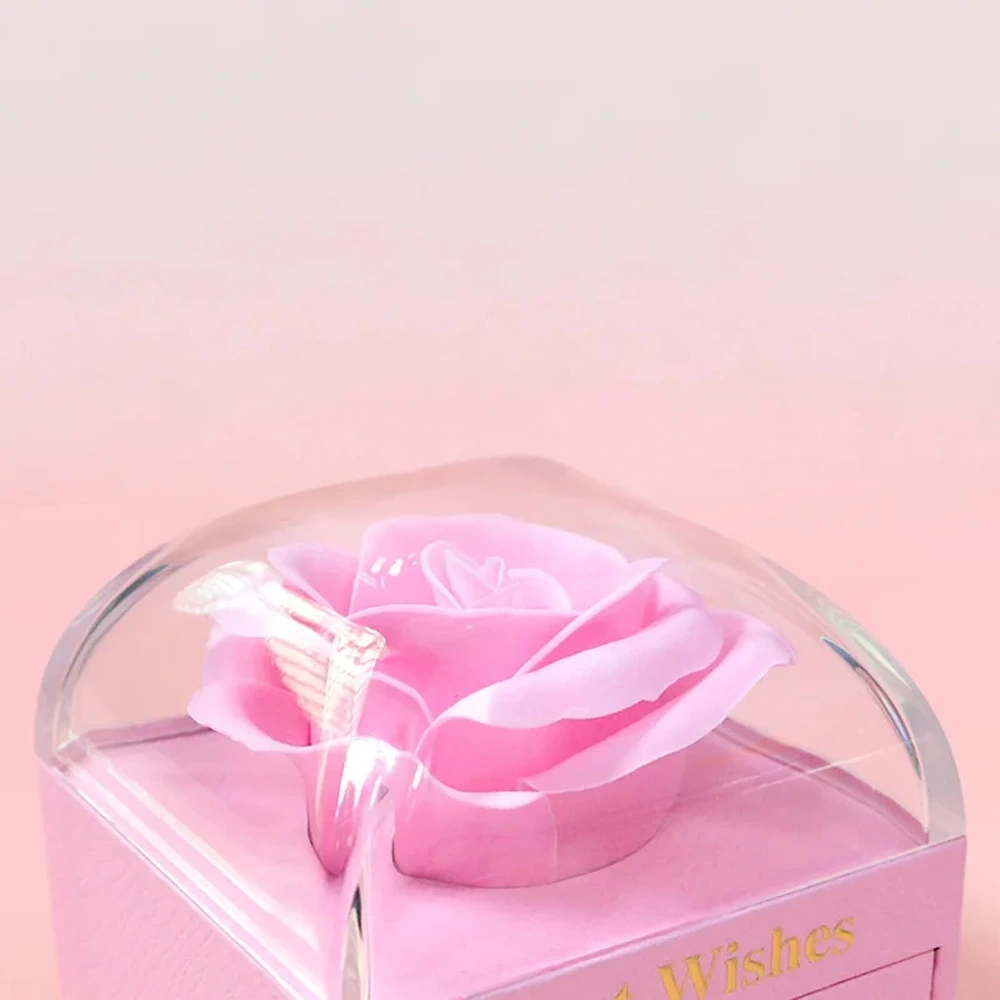 Sonsuzluk Gül Tasarımlı Takı Kutusu - Lisinya