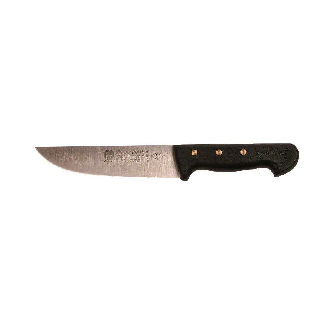 Sürmene  61006 Kasap Sıyırma Bıçağı 16,5 Cm, Plastik Sap - Lisinya
