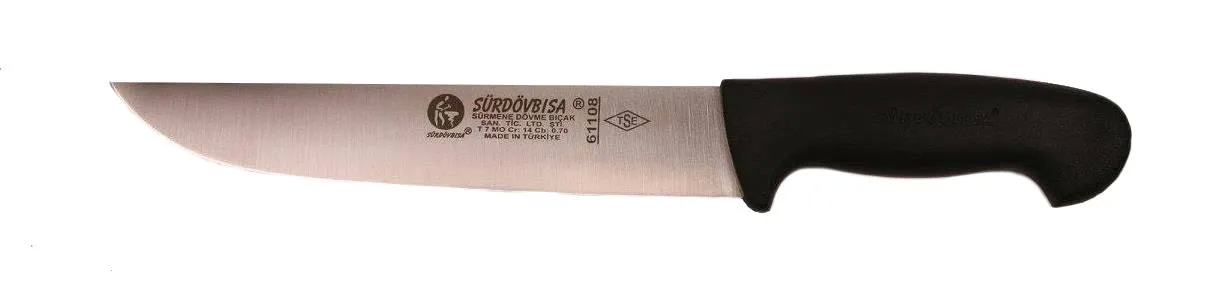 Sürmene  61108 Kasap Bıçağı 21,5 Cm, Plastik Sap - Lisinya
