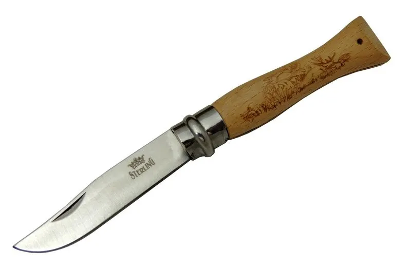 T0195 Bahçe Çakı 16 Cm - Ahşap Sap, Bilezikli, Kılıflı - Lisinya T0195 Bahçe Çakı 16 Cm - Ahşap Sap, Bilezikli, Kılıflı - Lisinya