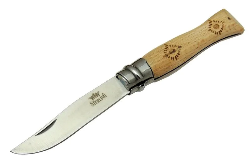 T0221 Bahçe Çakı 16 Cm - Ahşap Sap, Bilezikli, Kılıflı - Lisinya T0221 Bahçe Çakı 16 Cm - Ahşap Sap, Bilezikli, Kılıflı - Lisinya