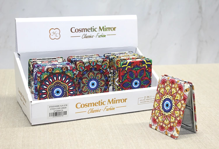 Taşlı El Aynası Dikdörtgen İnce Alk3738 - Lisinya