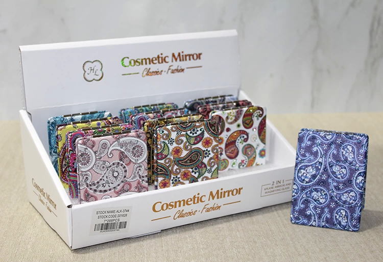 Taşlı El Aynası Dikdörtgen İnce Alk3744 - Lisinya