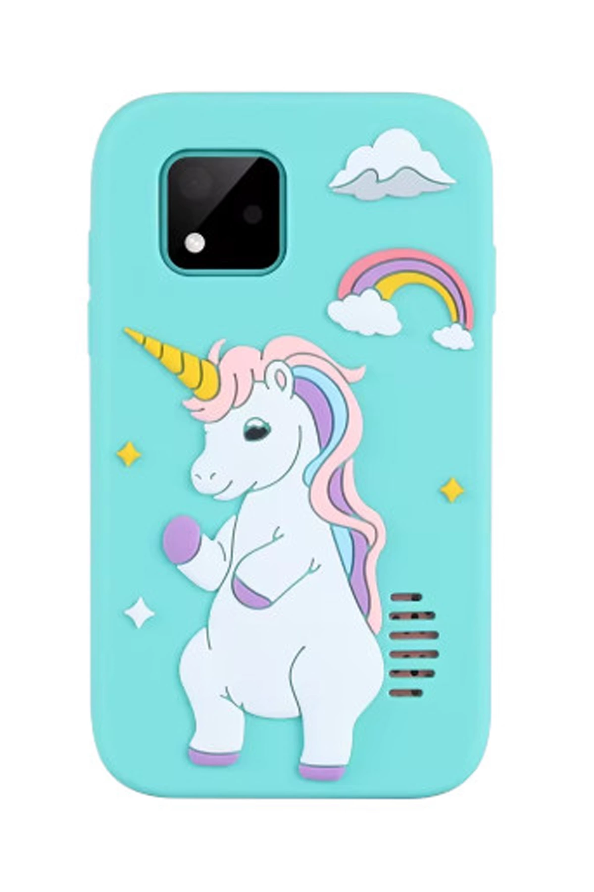 Telefon Modelli Çocuk Dijital Fotoğraf Makinası Çift Kameralı Dokunmatik Ekran 2.0 Ekran - Lisinya