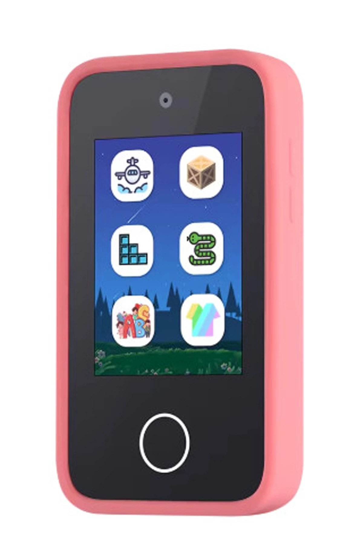 Telefon Modelli Çocuk Dijital Fotoğraf Makinası Çift Kameralı Dokunmatik Ekran 2.0 Ekran - Lisinya