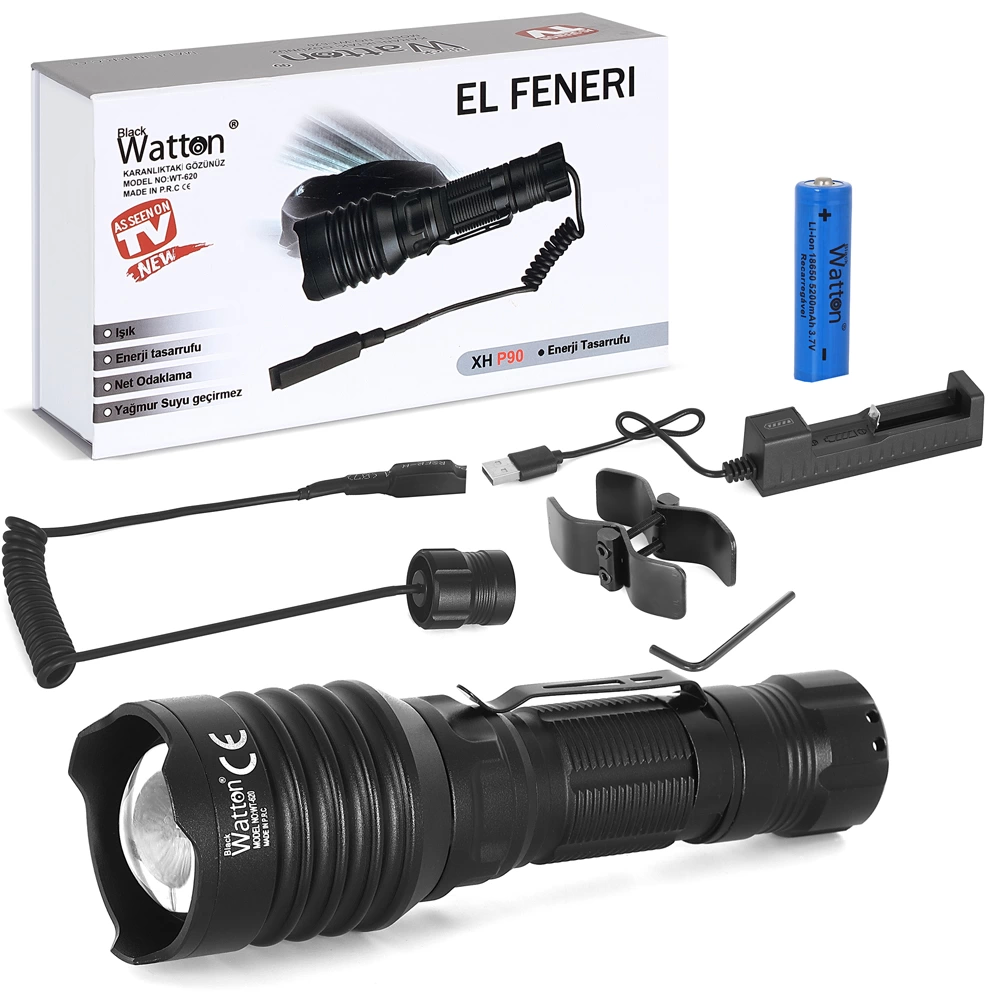 Tg-10 Şarjlı Profesyonel Av Feneri Wt-620 - Lisinya Tg-10 Şarjlı Profesyonel Av Feneri Wt-620 - Lisinya