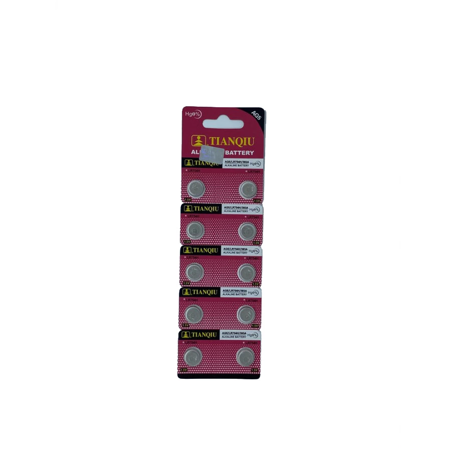 TıanQıu Ag5 Lr754/393 Alkalin 10'lu Düğme Pil - Lisinya